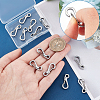 201 Stianless Steel Kecychain Clasps STAS-UN0039-76P-2