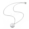 Non-Tarnish 304 Stainless Steel Pendant Necklaces NJEW-Z006-01P-4