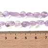 Natural Lavender Amethyst Beads Strands G-C268-A03-6x8mm-5