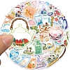 50Pcs PVC Waterproof Stickers PW-WG85A8C-01-3