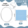 2M Half Hard 925 Sterling Silver Wire STER-UN0001-32A-4