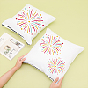 MAYJOYDIY US 1 Set Fireworks PET Hollow Out Drawing Painting Stencils DIY-MA0002-52B-6