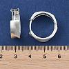Brass Hoop Earrings for Women EJEW-U055-07S-3