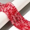 Baking Paint Glass Beads Strands DGLA-C003-01D-2