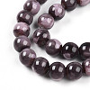 Baking Paint Glass Beads Strands X-DGLA-N003-10mm-C09-4