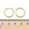 Brass Huggie Hoop Earrings KK-D160-55G-4