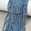 Natural Devil Blue Aquamarine Beads Strands GG-CBAF158-D01-03-2