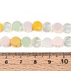 Electroplate Glass Beads Strands EGLA-N022-03A-A07-4