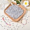 1000Pcs 5 Styles Acrylic Horizontal Hole Letter Beads MACR-PA0001-34-4