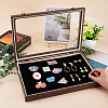 Wood Presentation Boxes for Badge Storage and Display CON-WH0089-11B-3