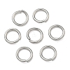 Tarnish Resistant 304 Stainless Steel Open Jump Rings X-STAS-E066-11-8mm-1