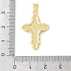 Brass & Natural White Shell Pendants SH-CBA6938-15G-01-3