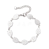 304 Stainless Steel Link Chains Bracelets BJEW-JB13023-02-2