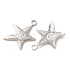 304 Stainless Steel Pendants SA-CBABD1E-10B-P-3