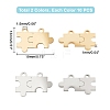 20Pcs 2 Color 201 Stainless Steel Links/Connectors STAS-DC0005-53-5