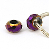 Glass European Beads GDA010-C7-1