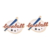 Sport Alloy Enamel Pendants ENAM-C035-01H-1