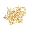 Christmas Brass Charms KK-CBA0565-08G-2