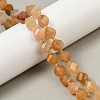 Dyed Natural Jade Beads Strands G-U023-A20-01C-1