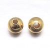 Round 925 Sterling Silver Spacer Beads STER-M103-04-4mm-G-1