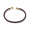 Braided Carbon Steel Wire Bracelet Making MAK-A017-B02-1