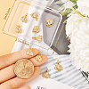 12Pcs Brass Micro Pave Cubic Zirconia Charms ZIRC-BBC0002-78-3