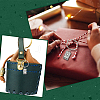 5Pcs 5 Styles Zinc Alloy Pendants Keychains FIND-HY0004-10-6