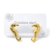 304 Stainless Steel Micro Pave Clear Cubic Zirconia Stud Earrings For Women EJEW-B112-02G-01-4