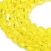 Transparent Glass Beads Strands EGLA-A039-T2mm-D21-3