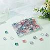  120Pcs 6 Colors Transparent Glass Beads GLAA-NB0001-46-5