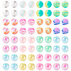 DIY Round Acrylic & Silicone Beads Jewelry Making Finding Kits DIY-TA0012-04-2