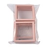 5Pcs Square Transparent PE Thin Film Suspension Jewelry Display Box CON-FS0001-19A-6