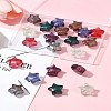 21Pcs 7 Colors Transparent Acrylic Beads OACR-FS0001-95-9