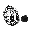 Oval Enamel Pins JEWB-I059-02EB-01-3