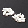 Natural Freshwater Shell Pendants BSHE-E028-14-4