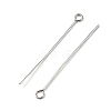 304 Stainless Steel Eye Pins STAS-YW0001-51-3