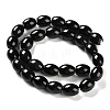 Natural Black Onyx Agate Beads Strands G-NH0019-C05-10-3