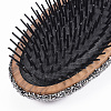 Wood Hair Brush OHAR-G004-A03-3