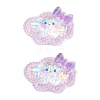 Transparent Epoxy Resin Decoden Cabochons CRES-I030-03D-1