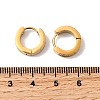 304 Stainless Steel Hoop Earrings EJEW-L302-02G-03-6