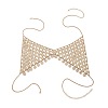 Iron Coin Woven Chest Body Chains for Sexy Bikini WG065A6-01-2