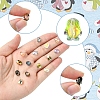 70Pcs 14 Colors Electroplate Glass Beads EGLA-FS0001-47-3