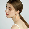 4 Strands 2 Styles Handmade Millefiori Glass Bead Strands KY-CA0001-60-6