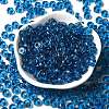 Transparent Colours Glass Seed Beads SEED-E001-T3x6mm-03-2