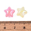 UV Plating Transparent Acrylic Beads OACR-Q204-09-3