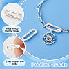 925 Sterling Silver Spring Gate Ringsed FIND-PH0021-77A-4