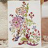 Large Plastic Reusable Drawing Painting Stencils Templates DIY-WH0202-429-7