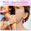 240Pcs 4 Styles Transparent Acrylic Beads TACR-YW0003-47-6