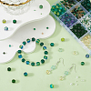 DIY Round Acrylic & Glass Beads Jewelry Making Findings Kits DIY-SP0003-01A-3