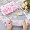 10 Yards Polyester Lace Ribbon OCOR-GF0006-25C-3